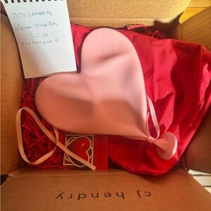 Pink Heart-Shaped Balloon by